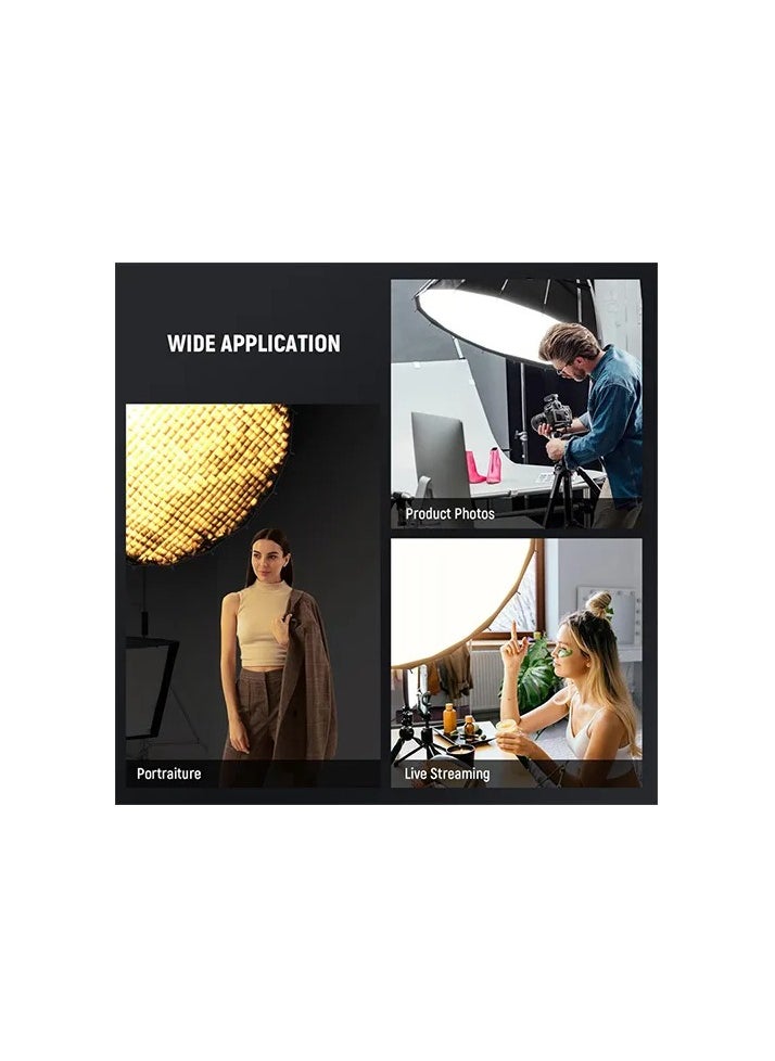 PROMAGE PM-USG26 65cm Quick Folding Umbrella Softbox With Grid