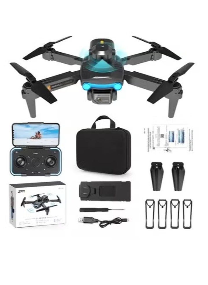 ZFR F187 Mini Drone with Dual Full HD Camera, Foldable Design, WiFi FPV, Stable Flight, Long Battery Life - Perfect for Aerial Photography and Vlogging