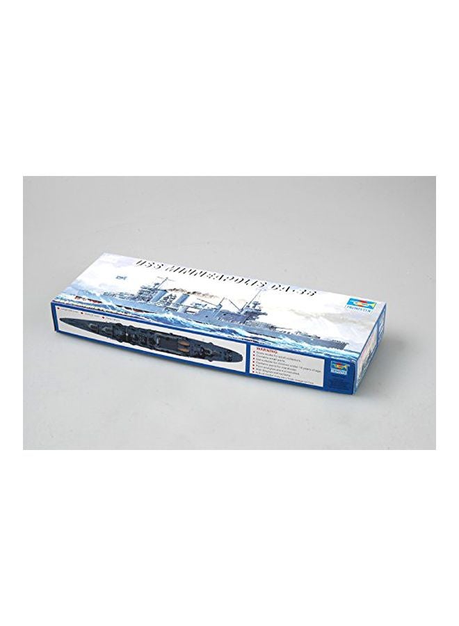 USS Minneapolis CA36 Heavy Cruiser 1942 Model Kit TR05744