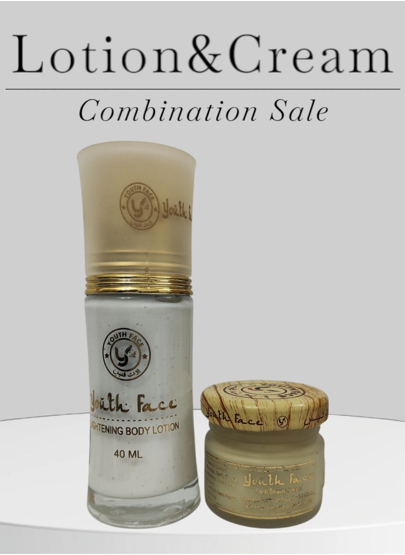 Youth face beauty cream and Lightening lotion best for whitening skin
