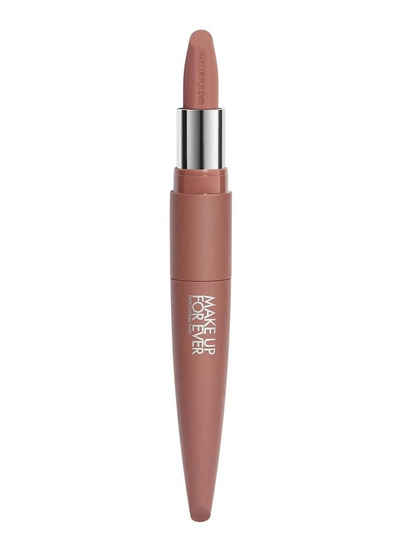 MAKE UP FOR EVER Rouge Artist Velvet Nude Soft Matte Lipstick- 105 Tender Nde, 3.7g