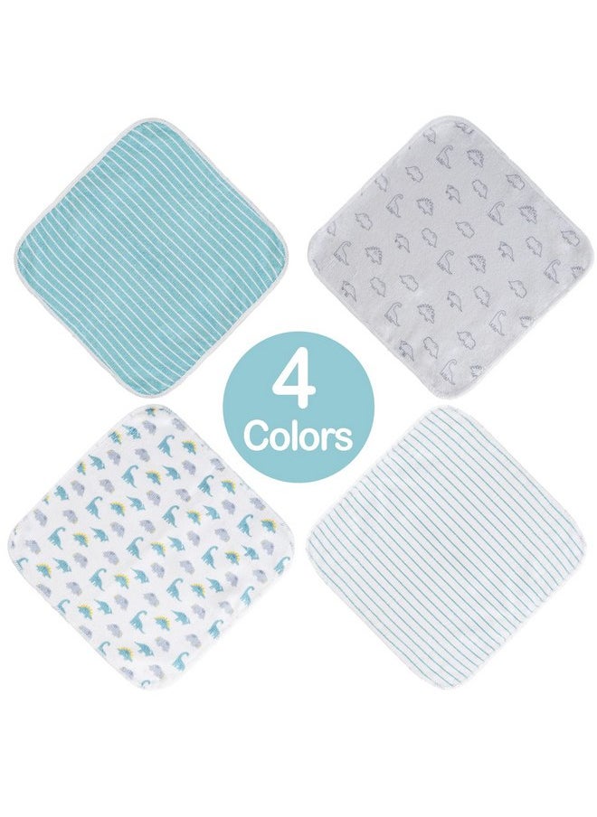 Softan Baby Washcloths, 24Pack Baby Wash Cloths Extra Soft & Ultra Absorbent, Baby Towels and Washcloths Face Towel Unisex for Boys Girls Face & Body, Washclothes Gentle on Sensitive Skin, 9''x 9''
