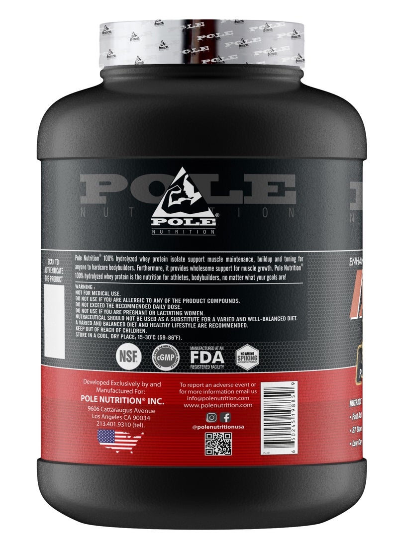 100%  Hydrolyzed Whey Protein Isolate 5 lbs - Rich Chocolate