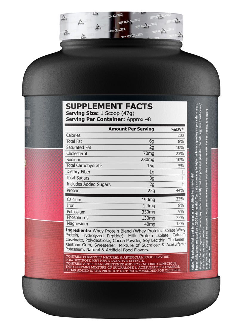 PRO-6 Ultra Premium Protein Whey Blend 5 lbs - Gourmet Chocolate