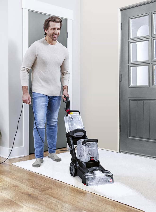 Powerclean 2X Upright Carpet Washer 4.7 L 600 W 3112K Charcoal Gray/MamboRed