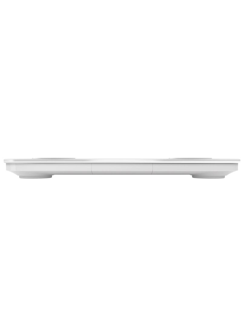 Xiaomi Body Composition Smart Scale S400 13 Body Metrics, High-Precision BIA Sensors, Bluetooth Sync, Auto User Recognition, LED Display, Tempered Glass, Pregnancy Mode, 150kg Capacity – White