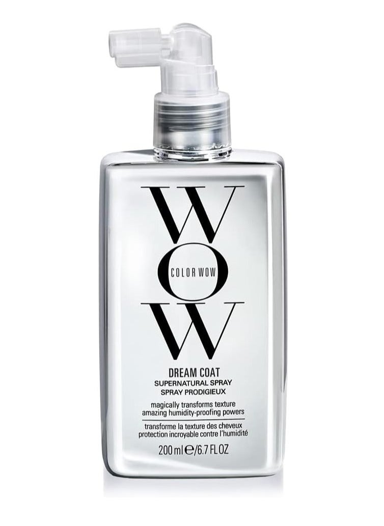 WOW Color Dreamcoat Super Natural Spray, Silver, 200 ml for all Hair Type