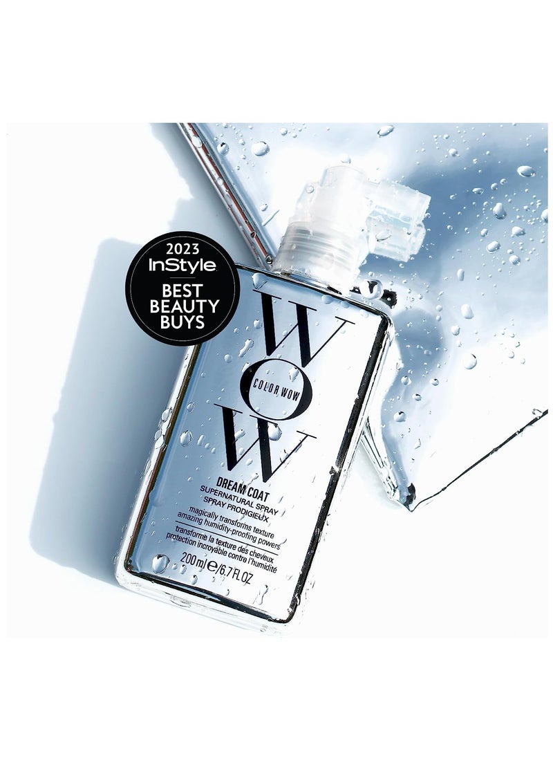 WOW Color Dreamcoat Super Natural Spray, Silver, 200 ml for all Hair Type