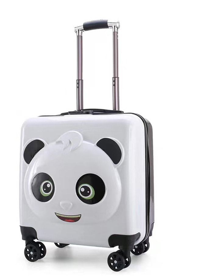 Kids Luggage Travel Suitcase Children's Carry on Luggage 20 inch Cartoon Rolling Trolley Case Ride on Wheeled Suitcase for Children Toddlers Boys Girls