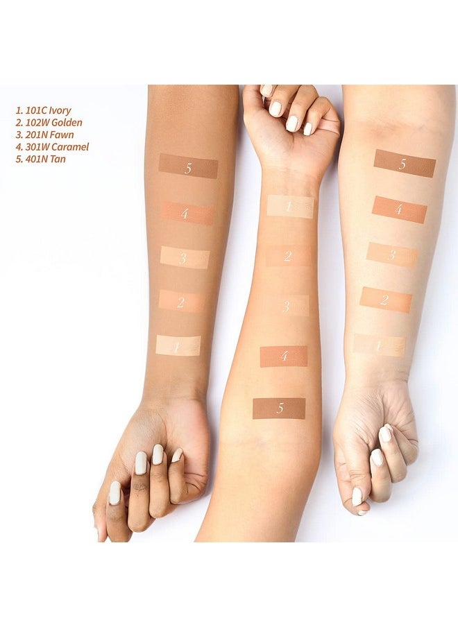 MyGlamm Super Serum Concealer Liquid Form- 401N Tan - 6g | Infused With Hyaluronic Acid & Vitamin C| Long Lasting & Full Coverage Concealer | All Skin Type