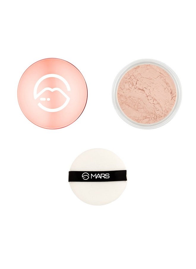 MARS Born To Bake Setting Powder With Matte Finish | Long-Lasting & Ultra-Durable | Oil Control & Enhanced Sebum Management | Blurs Pores & Smooths Fine Lines (10g) (Vanilla Extract)