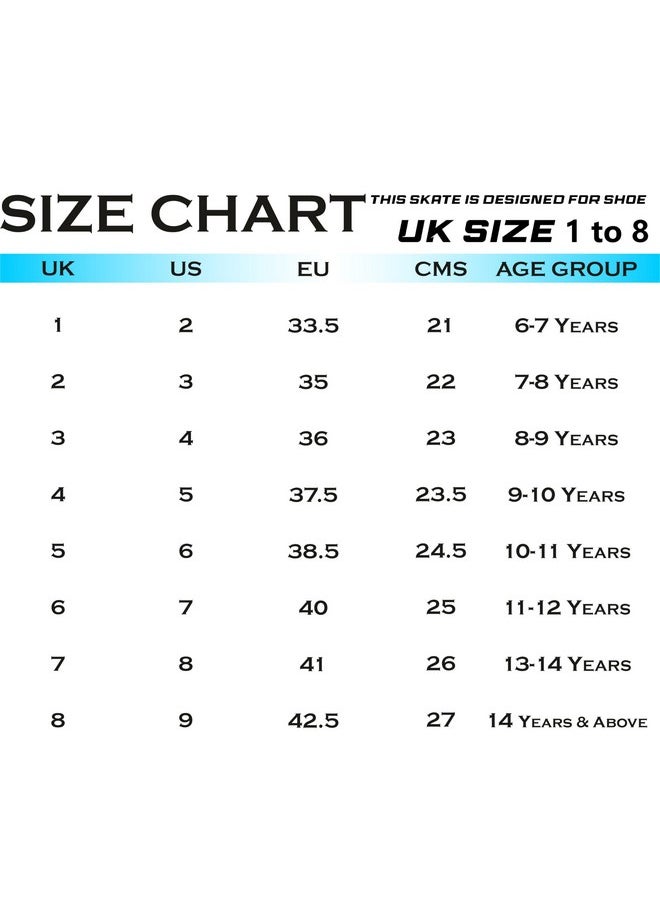 jaspo Marshal Trainers Adjustable Roller Skates Combo (Skates + Helmet + Knee & Elbow Guards), For Age Group 6 To 14 Years, Academy & School Level Skating, Unisex_Youth, Speed_Wheel (Red)