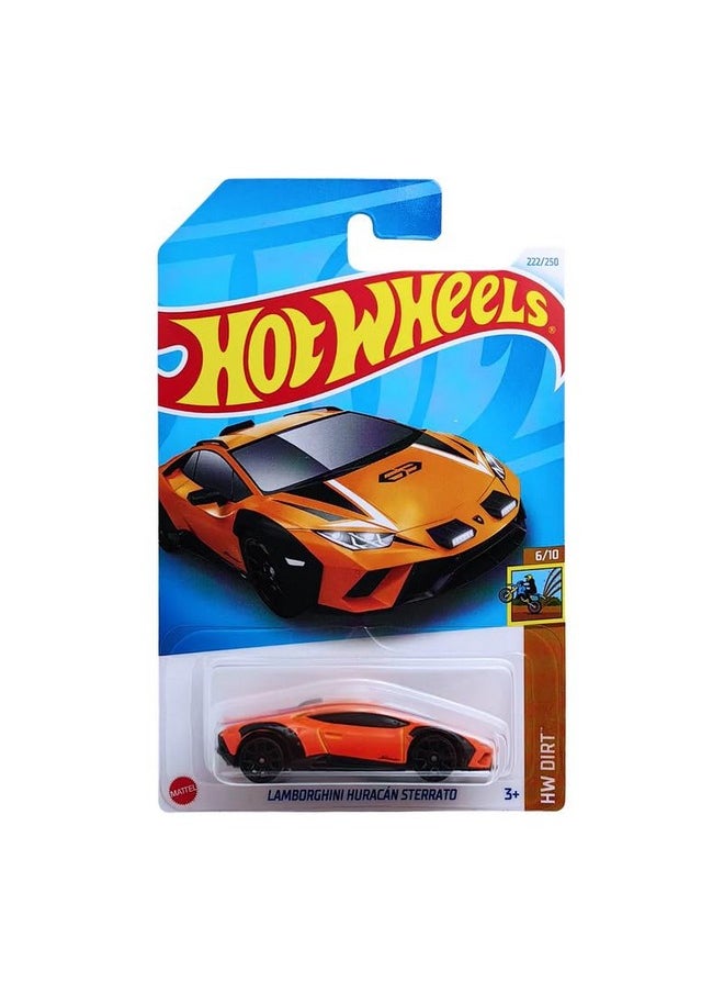 Hot Wheels Lamborghini Huracan Sterrato HW Drift for Ages 3 and Up (Orange)