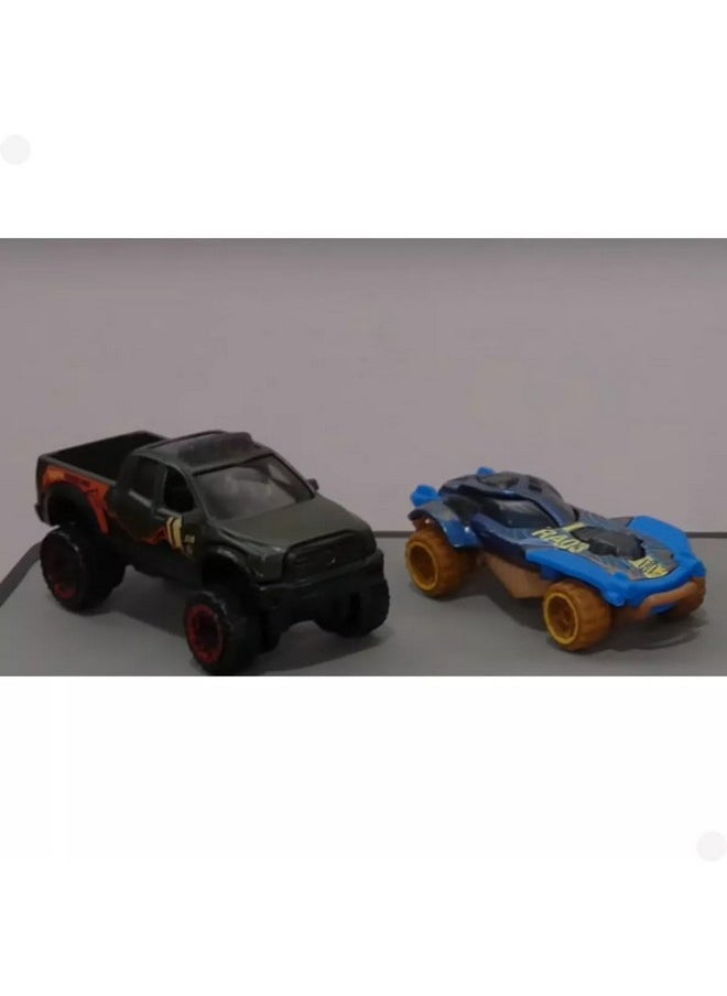 Hot Wheels Car 2024 HW Remote Adventures Pack of 5 (10 Toyota Tundra, Dune A Soar, 2020 Ram 1500 Rebel, Custom Ford Bronco, 20 Toyota Tacoma) Multi - Color