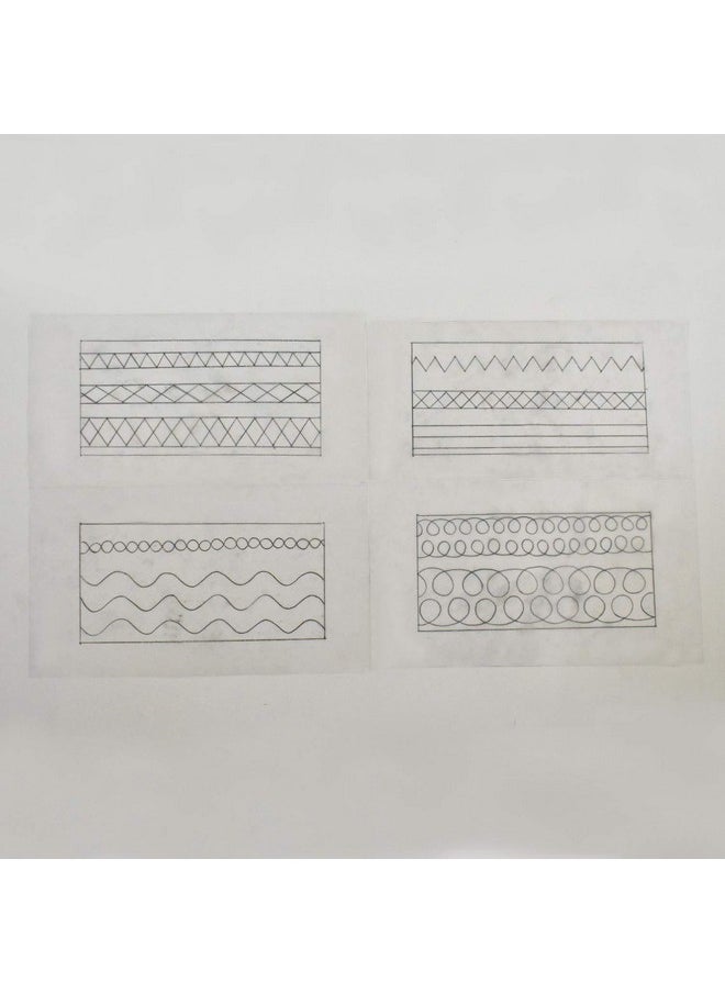 Embroiderymaterial Embroidery Kit to Practice Aari, Zardosi, Tambour & Luneville Hand Embroidery. Hoop Stand Included. 17 Types of Embroidery Supplies.,Paper