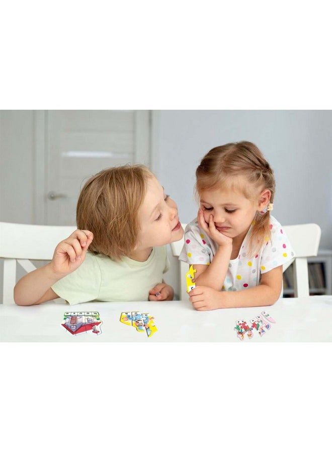 Creative’s More Fun with Words | Learning & Educational | 4 Letter Words | Jigsaw Puzzle |Learning Games | Home Learning Puzzles Game | Educational Games | Pre-School Puzzles for Ages 4 & up