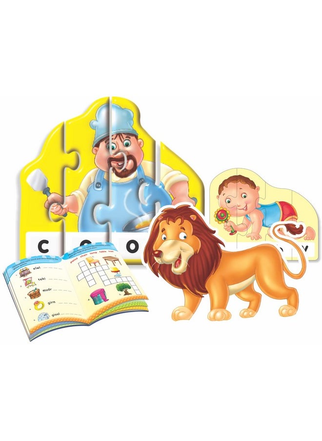 Creative’s More Fun with Words | Learning & Educational | 4 Letter Words | Jigsaw Puzzle |Learning Games | Home Learning Puzzles Game | Educational Games | Pre-School Puzzles for Ages 4 & up