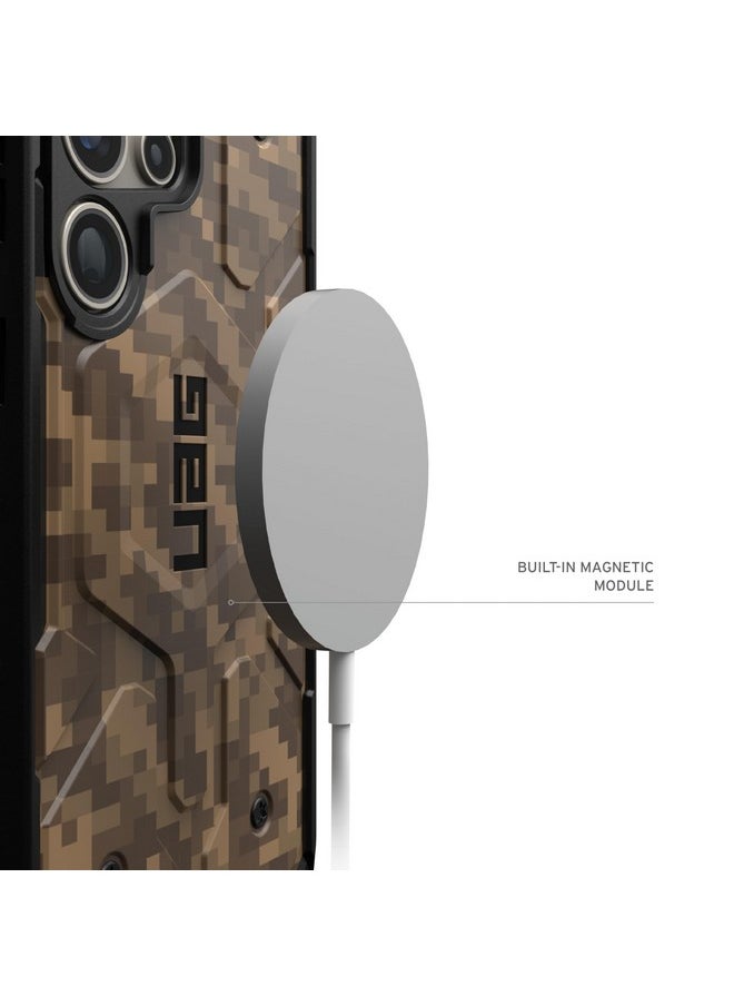Urban Armor Gear Thermoplastic Polyurethane Pathfinder Se Rugged Protective Case/Cover Designed For Galaxy S24 Ultra (6.8-Inch) 2024,Magnetic Charging Compatible- Digi Camo Dark Earth