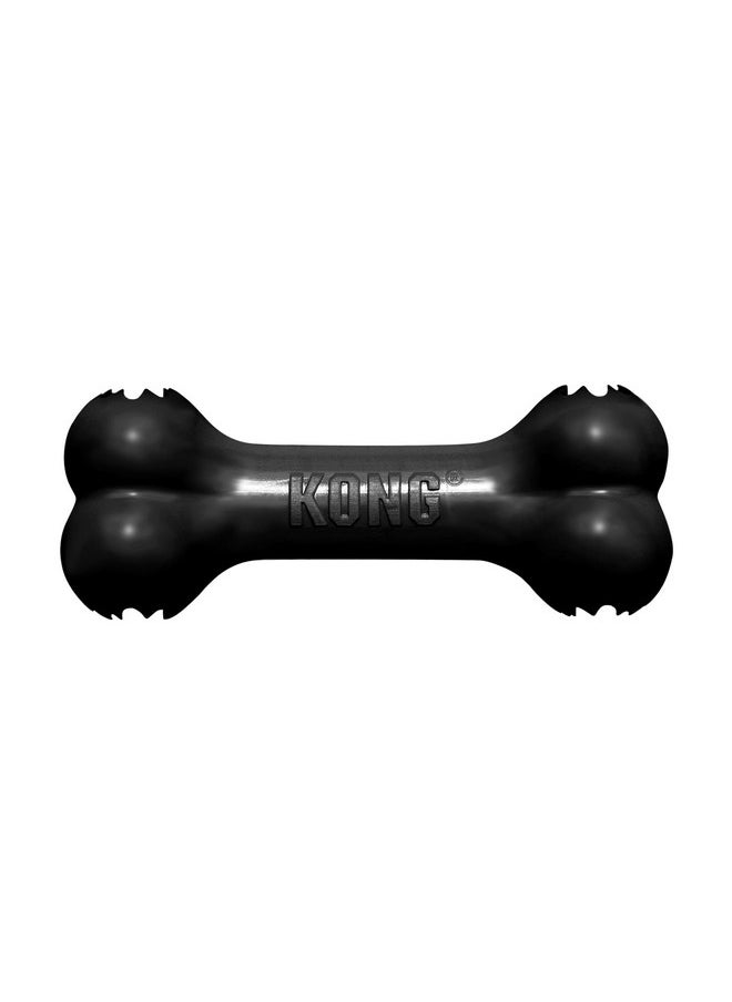 KONG Extreme Goodie Bone, Ultra-Durable Chew Toy for Aggressive Chewers, Natural Rubber, Bone Shaped Treat Dispenser, Promotes Dental Health, Stuff Dog Treats, Reduces Boredom, Large