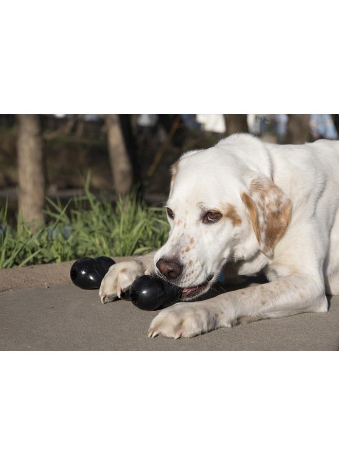 KONG Extreme Goodie Bone, Ultra-Durable Chew Toy for Aggressive Chewers, Natural Rubber, Bone Shaped Treat Dispenser, Promotes Dental Health, Stuff Dog Treats, Reduces Boredom, Large