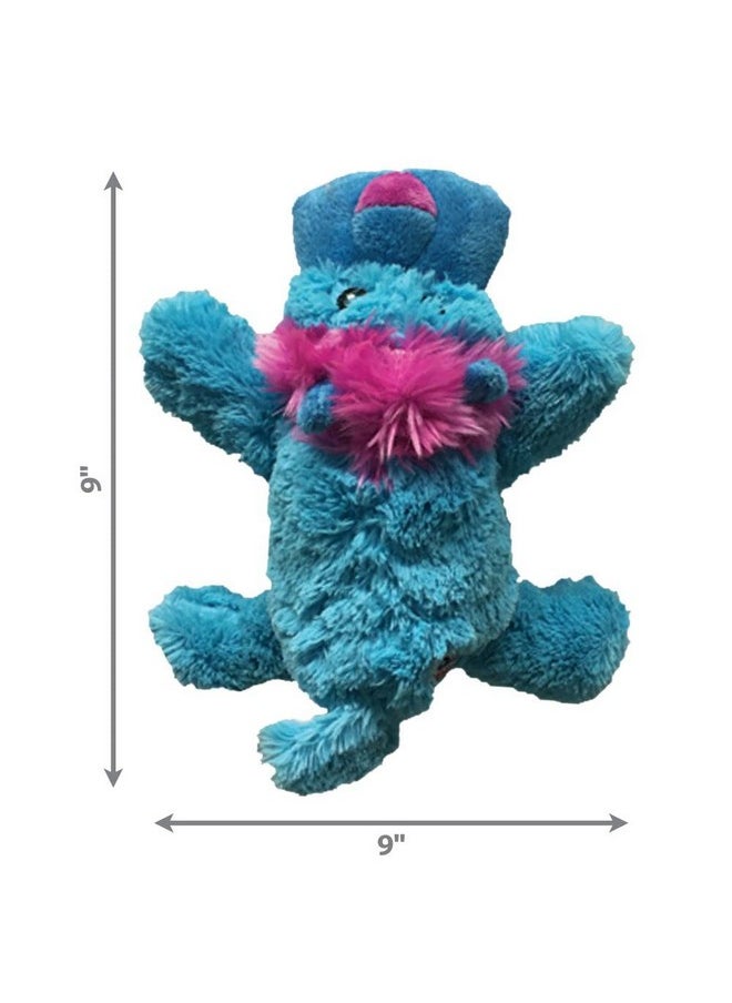 KONG Cozie King Lion Dog Toy, Durable Ultra Soft Plush Toy for Snuggling, Interactive Squeaker, Added Extra Layer for Strength, for Indoor Play, Reduces Boredom, Anxiety, Ideal for Medium Dog Breeds