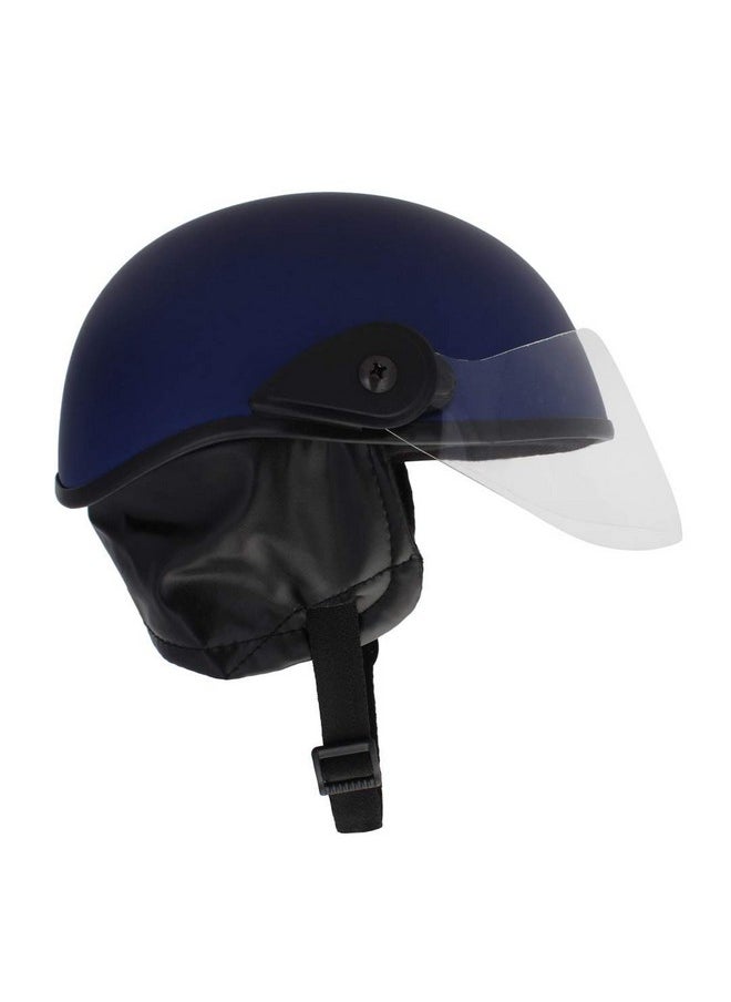 Sage Square Multi-Purpose Half Helmet for Men's, Women's (Non-Motorized) (Blue Matte)