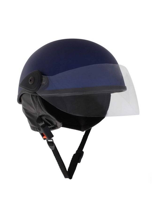 Sage Square Multi-Purpose Half Helmet for Men's, Women's (Non-Motorized) (Blue Matte)