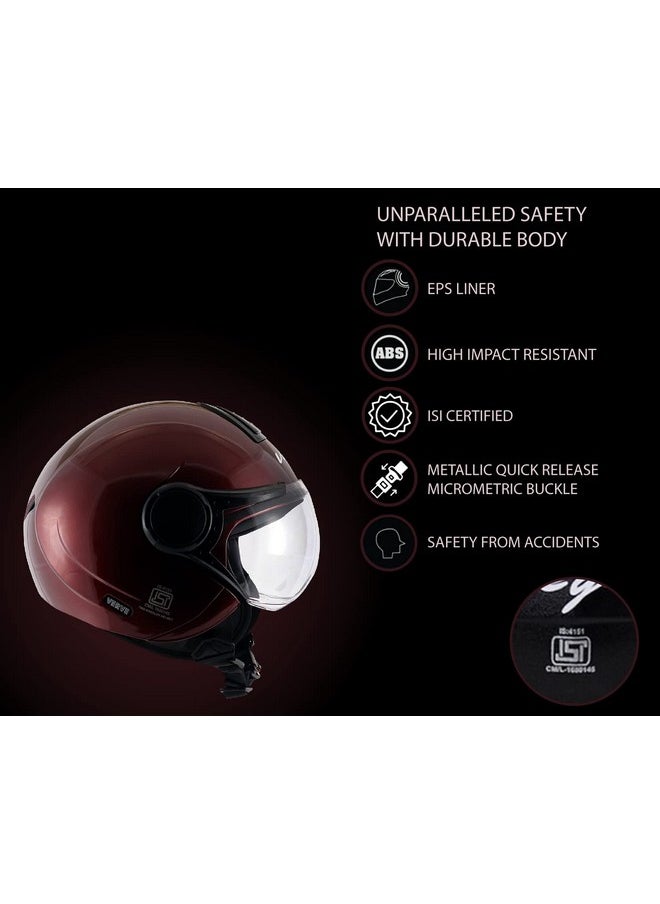 Vega Verve Burgundy Helmet-M