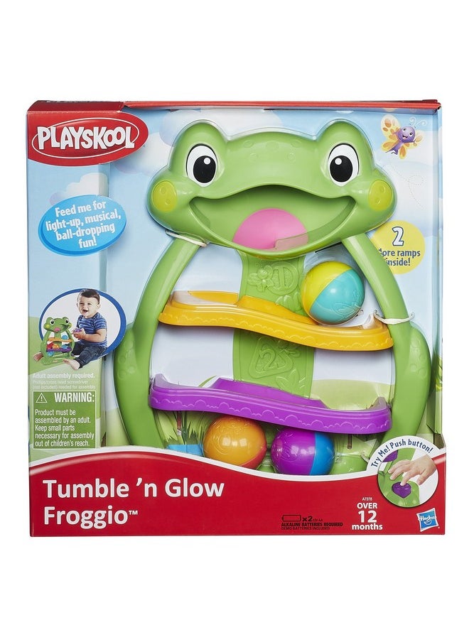 Playskool Tumble N Glow Froggio Toy, Multi Color