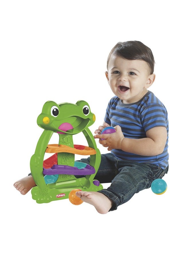 Playskool Tumble N Glow Froggio Toy, Multi Color