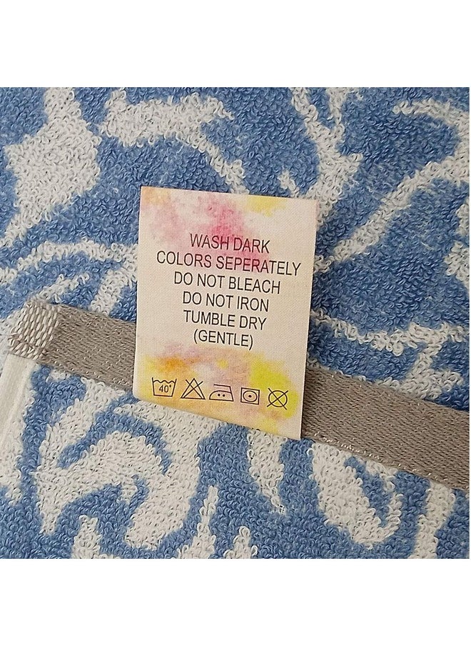STAMIO Cotton 490 GSM Hand Towel Set of 4, 40 X 60 cm for Men, Women, Home Use, Gym, Wash Basin. Sports, Workout | Soft, Absorbent, Quick Dry, Full Size Large | Multicolor