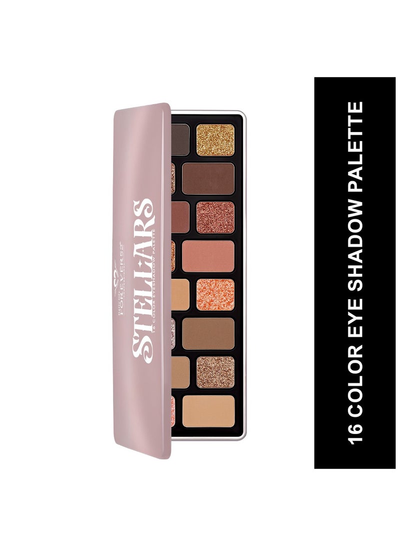 Stellars 16 Color Eyeshadow Palette Multicolor