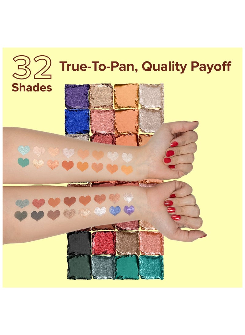 Naturals 32 Color Eyeshadow Palette Autumn Amour