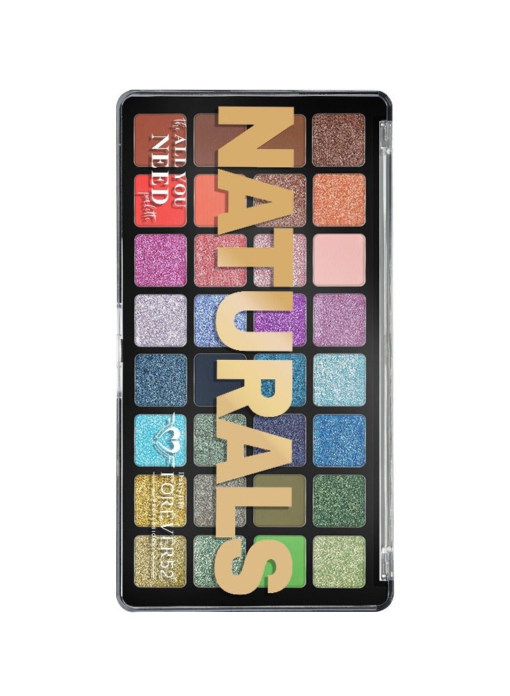 Naturals 32 Color Eyeshadow Palette Midnight Haze