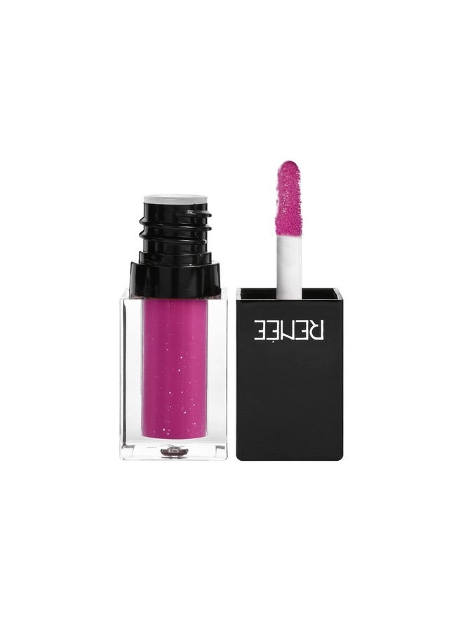 RENEE See Me Shine Lip Gloss - Play That Plum 2.5ml, Glossy, Non Sticky & Non Drying Formula, Long Lasting Moisturizing Effect, Compact and Easy to Carry