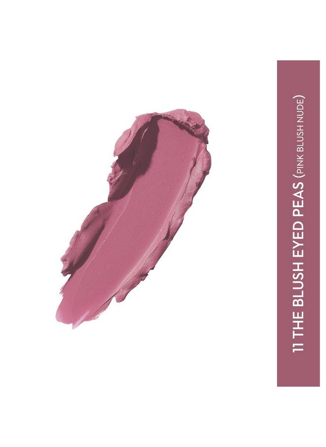 SUGAR Cosmetics Matte Attack Lipstick for Women | Transferproof & Smudgeproof | Lasts upto 12hrs | Enriched With Jojoba Oil | 2gm - Blush Eyed Peas