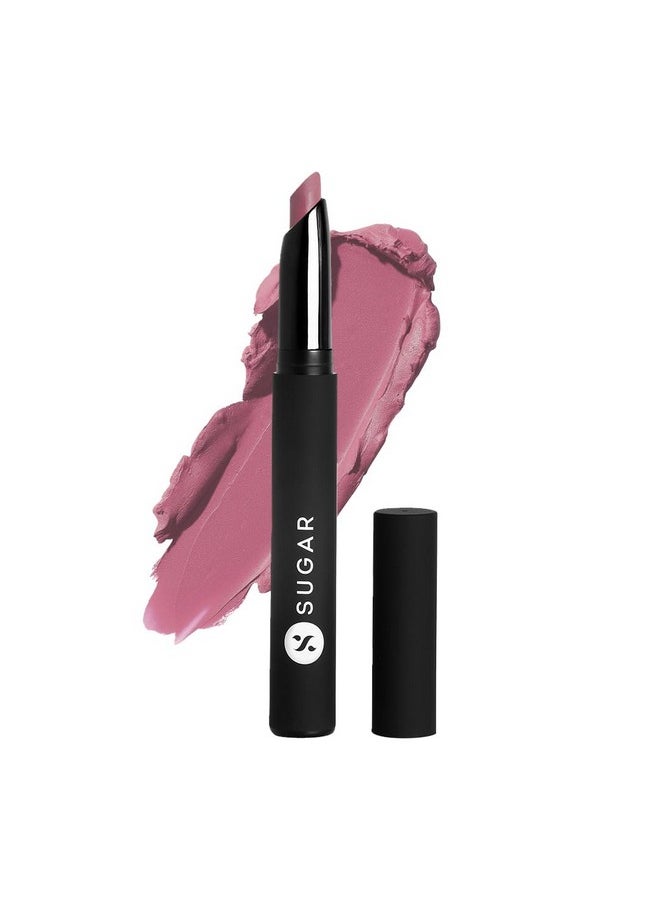 SUGAR Cosmetics Matte Attack Lipstick for Women | Transferproof & Smudgeproof | Lasts upto 12hrs | Enriched With Jojoba Oil | 2gm - Blush Eyed Peas