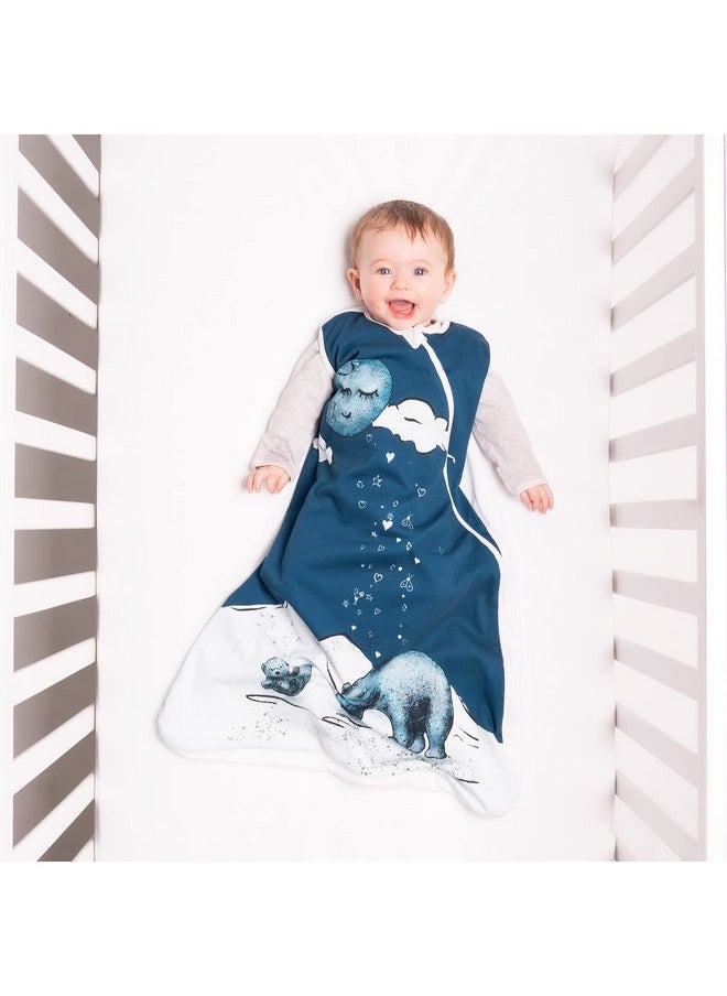 JumpOff Jo - Premium Designer Baby Sleep Sack - 100% Cotton Wearable Blanket, Easy Diaper Change, Sleeveless Swaddle Sack - Mama Bear, X-Large 24-36 Months Old
