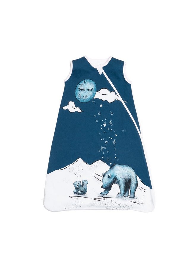 JumpOff Jo - Premium Designer Baby Sleep Sack - 100% Cotton Wearable Blanket, Easy Diaper Change, Sleeveless Swaddle Sack - Mama Bear, X-Large 24-36 Months Old