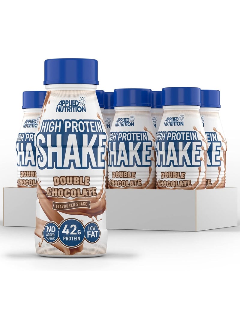 High Protein Shake Double Chocolate 500Ml Pack of 8