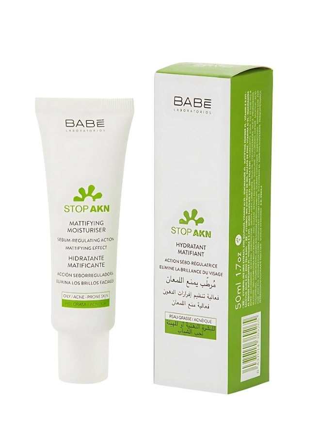 Babe Stop Akn Hydratant Matifiant Moisturiser 50Ml