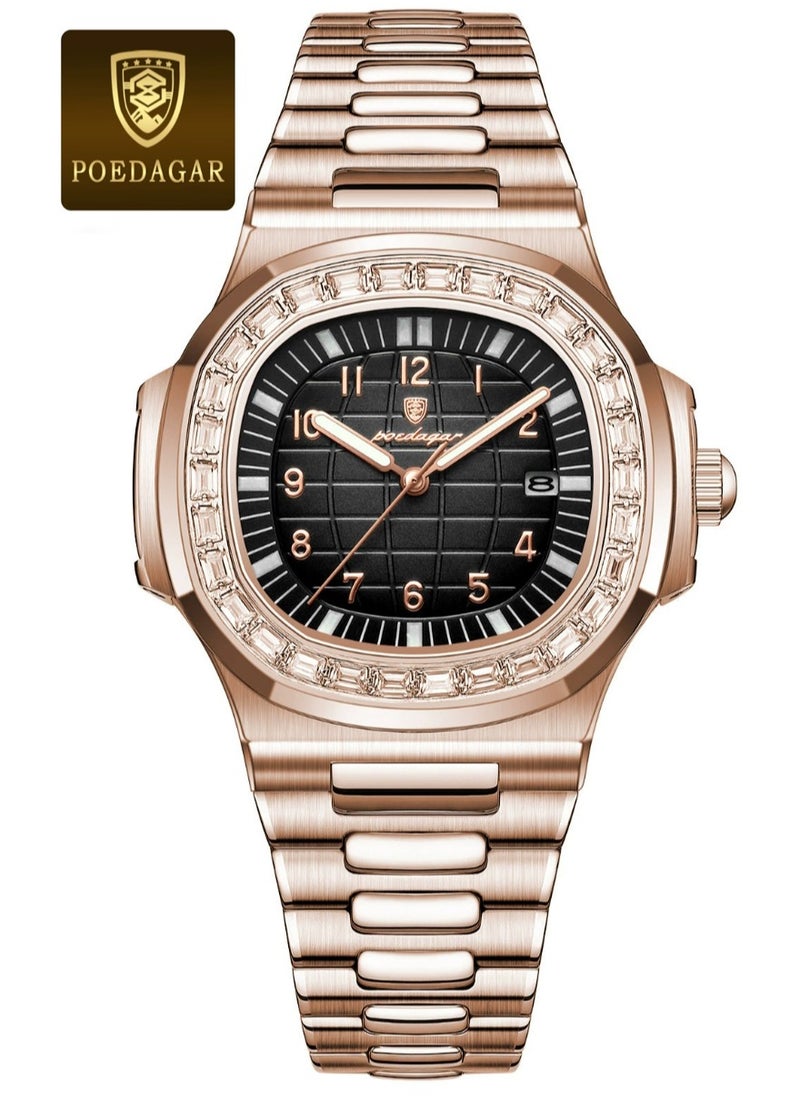 Man Watch Waterproof Luminous Men's Watch Quartz- 38mm