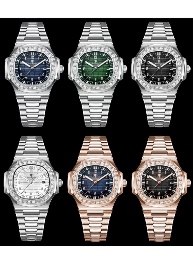 Man Watch Waterproof Luminous Men's Watch Quartz- 38mm