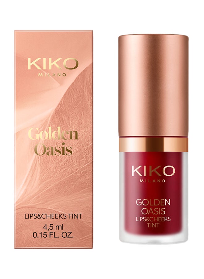 Golden Oasis Lips And Cheeck Tint  01