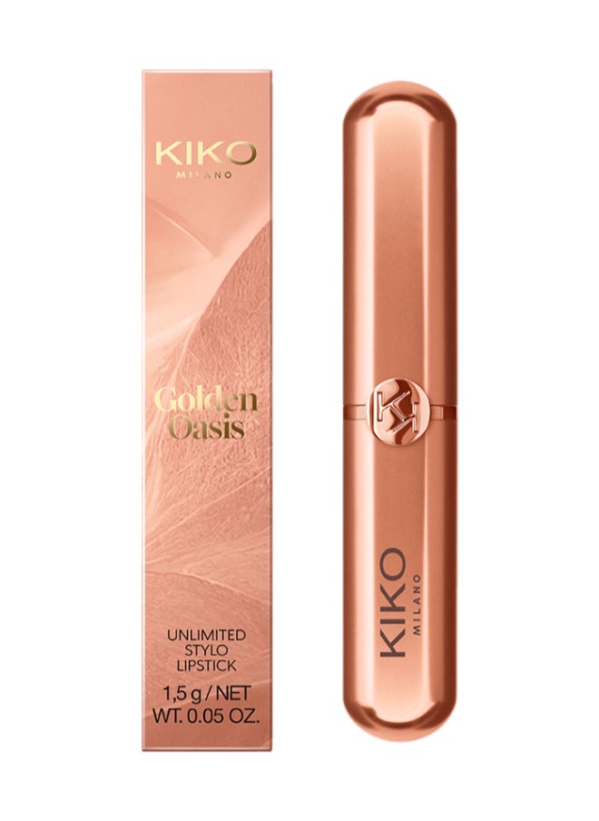 Golden Oasis Unlimited Stylo Lipstick  01