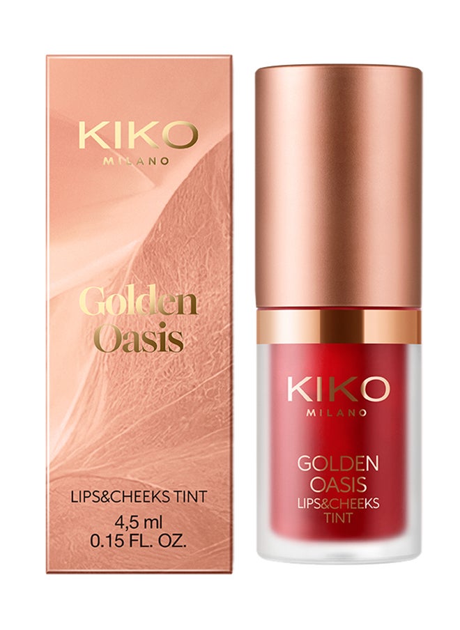Golden Oasis Lips And Cheeck Tint  02