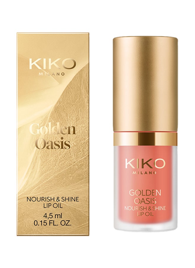 Golden Oasis Nourish And Shine Lip Oil  03