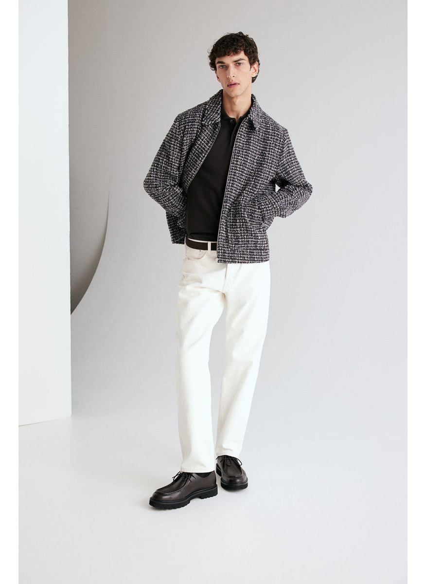 Regular Fit Tweed Overshirt