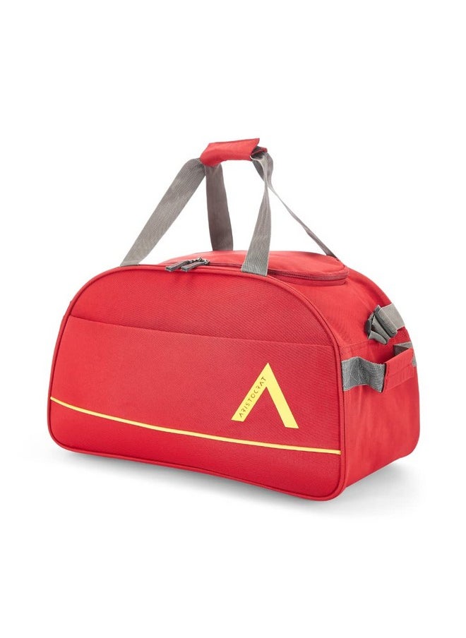 Aristocrat Cadet 62Cm Polyester Carry On Luggage Red Duffle, 30 Cm