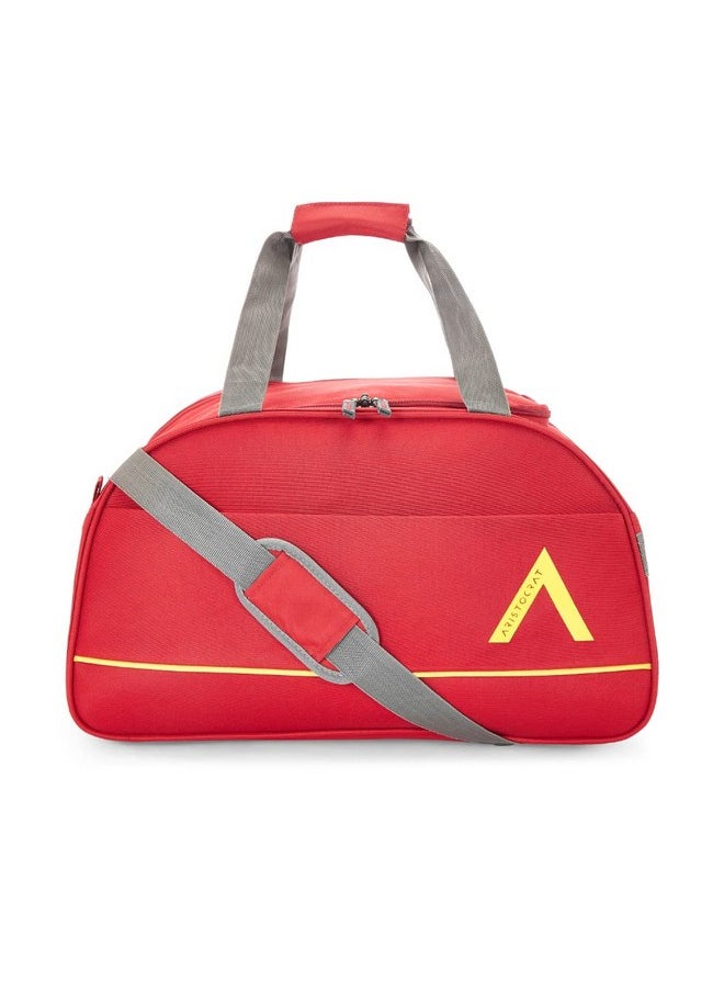 Aristocrat Cadet 62Cm Polyester Carry On Luggage Red Duffle, 30 Cm